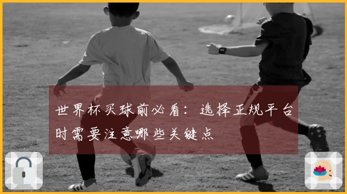 世界杯买球前必看：选择正规平台时需要注意哪些关键点